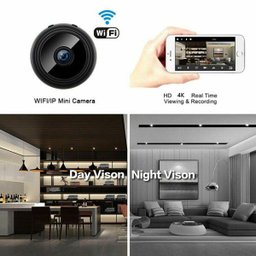 Mini Câmera IP Espiã Wifi A9 Magnética Bateria Portátil - 4