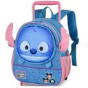 Ver imagem 1 de Mochila Infantil Rodinhas Stitch Tsum Design Exclusivo 9lts