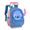 Ver imagem 2 de Mochila Infantil Rodinhas Stitch Tsum Design Exclusivo 9lts