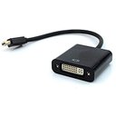 Ver imagem 1 de CABO ADAPTADOR MINI DISPLAYPORT M x DVI F ADP-204BK PLUS CABLE