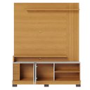 Ver imagem 4 de Estante Home Theater Jurerê 1.5 Naturale Off White Matte - Colibri