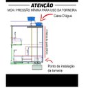 Ver mais imagens de Torneira Gourmet Bica Móvel Parede Cozinha Tubo Flexível para Filtros ou Máquinas Lava Louças 7163