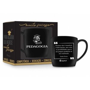 Caneca Porcelana Urban 360Ml - Pedagogia