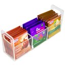 Ver imagem 1 de Porta Cha acrilico organizador, Sachê Porta Chá 3 Divisorias Make Laser Porta chá acrílico