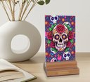 Ver imagem 2 de Placa e Display Decorativa de Mesa Caveira Mexicana