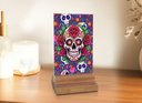 Ver imagem 3 de Placa e Display Decorativa de Mesa Caveira Mexicana