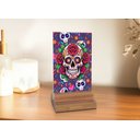 Ver imagem 3 de Placa e Display Decorativa de Mesa Caveira Mexicana