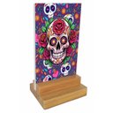 Ver imagem 1 de Placa e Display Decorativa de Mesa Caveira Mexicana