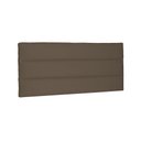 Ver imagem 2 de Painel La Italiana Cama Box Casal 140cm Suede - SSX Multicoisas - Caramelo