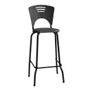 Ver imagem 1 de Banqueta Fixa Alta Piacere - Cor Preto - 34103