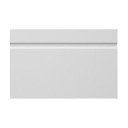 Rodapé de mdf Durafloor Easy Branco Polar 12cm x 18mm x 2,1m - 1