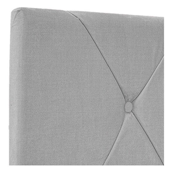 Cabeceira Suspensa Córdoba 90 cm Solteiro Linho Cinza - ADJ Decor - 5