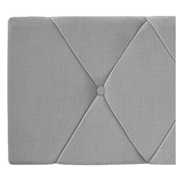Cabeceira Suspensa Córdoba 90 cm Solteiro Linho Cinza - ADJ Decor - 4