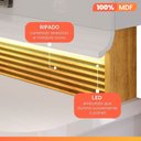 Ver imagem 7 de Estante Home para Tv até 75 Polegadas 2,40m Led 4 Portas Londres