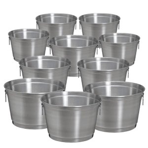 KIT COM BALDES PARA GELO 9 LTS - KIT COM 70 BALDES