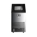 Ver imagem 1 de Máquina de Gelo Profissional Hq 45kg Turbo Ice Preta e Inox Hq-hqmgi45 220v