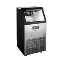 Ver imagem 2 de Máquina de Gelo Profissional Hq 45kg Turbo Ice Preta e Inox Hq-hqmgi45 220v