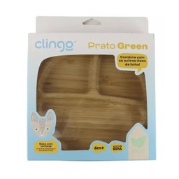 Prato De Bambu Infantil Com Divisórias E Ventosa Introdução Alimentar Bebe Criança Redondo Clingo Pr - 4 Prato De Bambu Infantil Com Divisórias E Ventosa Introdução Alimentar Bebe Criança Redondo Clingo Pr - 4