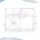 Ver imagem 7 de Cuba de cozinha Gourmet Vittace com Bancada Inox 304 Tubrax