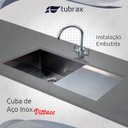 Ver imagem 3 de Cuba de cozinha Gourmet Vittace com Bancada Inox 304 Tubrax