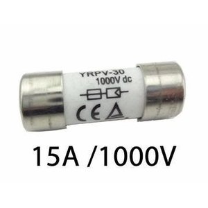 Fusível para Seccionadora Dc 1000V / 15A 10x38 Gpv Cx com 10Un