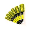 Escova Profissional Térmica Cerdas de Javali e Nylon (06 Escovas) - Amarelo - 1