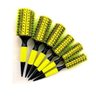 Escova Profissional Térmica Cerdas de Javali e Nylon (06 Escovas) - Amarelo - 2