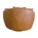 Ver imagem 5 de Poltrona Giratória 122cm Mercy Courino Caramelo - Sallar Home
