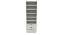 Ver imagem 3 de Armário Colmeia Mirela M9 100% Mdf Closet Expositor Loja
