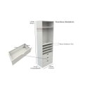 Ver imagem 1 de Armário Colmeia Mirela M9 100% Mdf Closet Expositor Loja