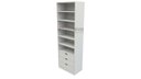 Ver imagem 4 de Armário Colmeia Mirela M9 100% Mdf Closet Expositor Loja
