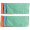 Kit 6 Panos Microfibra 30cm para Limpeza Lyor Coloridos Multiuso Casa Vidros Moveis - 1