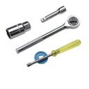 Ver imagem 3 de Jogo De Chave Catraca Canhão Cachimbo Com 40 Peças Soquetes