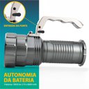 Ver imagem 5 de Lanterna Tatica 98000w Led Cree Longo Alcance Recarregável