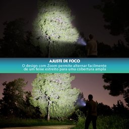 Lanterna Tatica 98000w Led Cree Longo Alcance Recarregável - 10