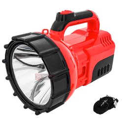 Lanterna  Farolete Holofote Farol Recarregável Led 100w Fazenda Sitio Chácara - 10