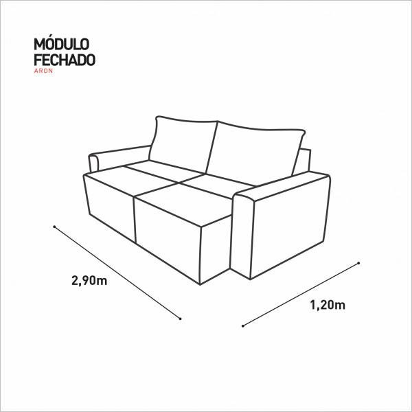 Sofá Retrátil e Reclinável 5 Lugares Sedução Villa Mobi Veludo Tabaco - 8