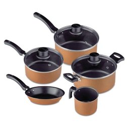 Conjunto De Panelas Perfect Dourado Grafite 5 Peças Eirilar - 1