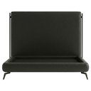 Ver imagem 6 de Cama Casal Pés Ferro Nami com Cabeceira Parise Corano Preto - Nexta Casa