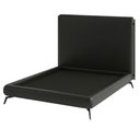 Ver imagem 1 de Cama Casal Pés Ferro Nami com Cabeceira Parise Corano Preto - Nexta Casa