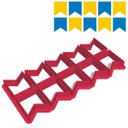 Ver imagem 4 de Kit 10 Cortadores Bandeira Festa Junina São João:1,5cm