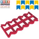 Ver imagem 6 de Kit 10 Cortadores Bandeira Festa Junina São João:2,5cm