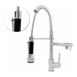 Torneiras de Cozinha Monocomando 50cm com Trava de Acionamento Gourmet Tutto Home Cromada - 1