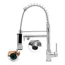 Ver imagem 2 de Torneiras de Cozinha Monocomando 50cm com Trava de Acionamento Gourmet Tutto Home Cromada