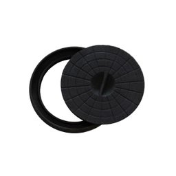 Tampa Tampão de Chão Regar Simples de Ferro Fundido 20cm - 1