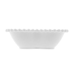 Conjunto 2 Bowls Porcelana Coração Beads Branco 15x13x5cm - 4