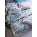 Ver imagem 1 de Jogo de Cama Queen Duplo 4 Peças 250x240cm Aurea 140 Fios Realce Premium Sultan