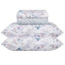 Ver imagem 2 de Jogo de Cama Queen Duplo 4 Peças 250x240cm Aurea 140 Fios Realce Premium Sultan