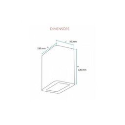 Arandela Elegance Due IP65 Marfim com LED Bivolt Avant - 2