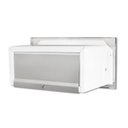 Ver imagem 3 de Caixa de Correio Carta Frente em Inox Escovado 20 Cm Profundidade